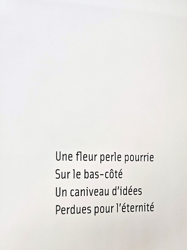 fantôme de verre poésie