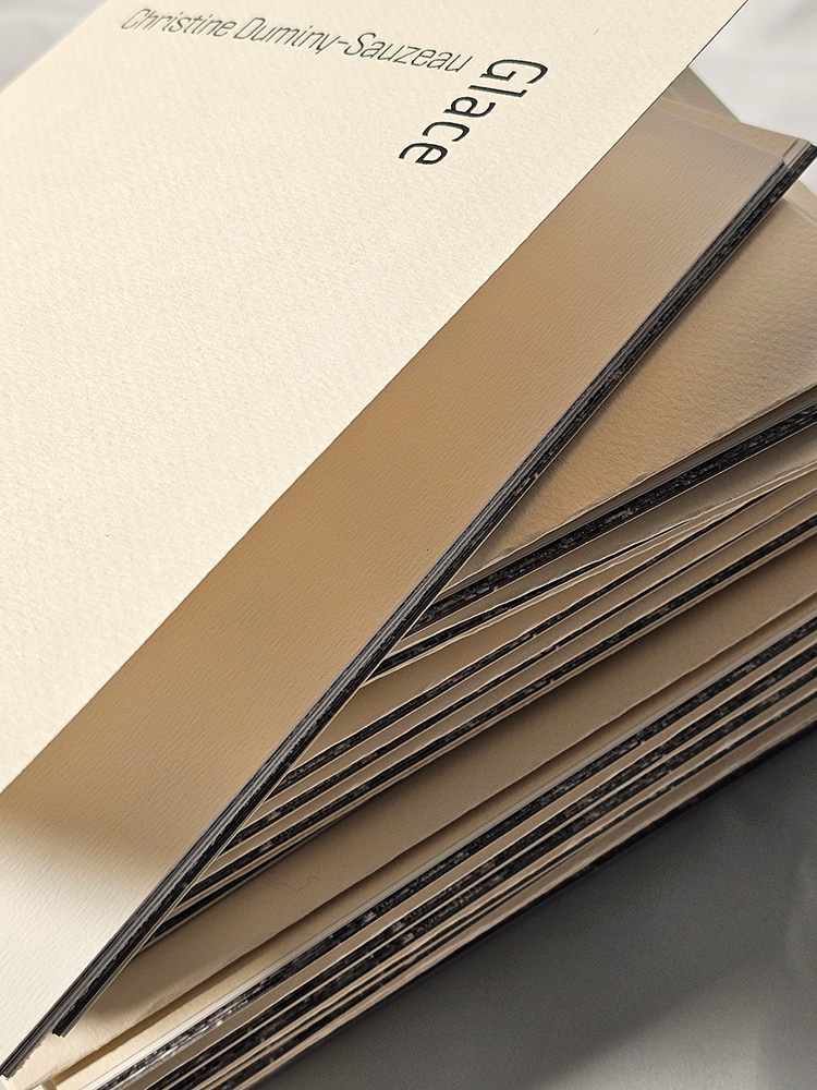 photographie livre de poésie Glace de Zinzinule Edition