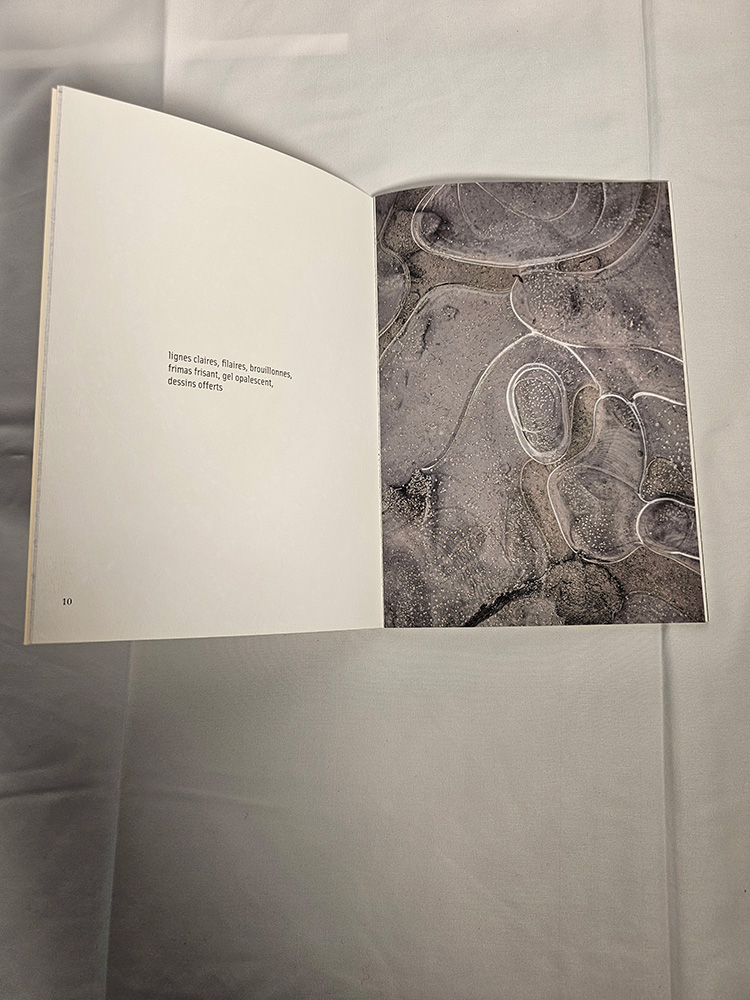 photographie livre de poésie Glace de Zinzinule Edition