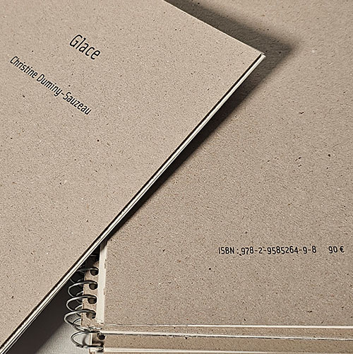 livre d'artiste Glace