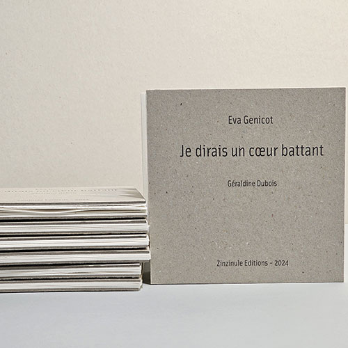 livre d'artiste je dirais un coeur battant