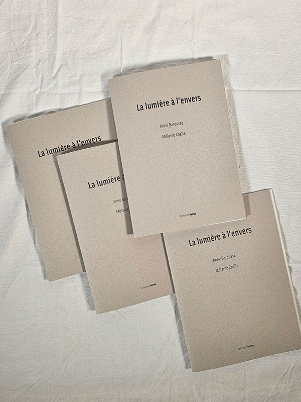 La lumière à l'envers - poésie et photographie